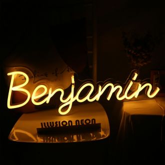 Benjamin Neon Sign