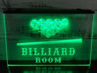 Billiard Pool Room Bar Beer LED Neon Sign
