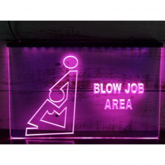 Blow Area Funny Cartoon LED Neon Sign