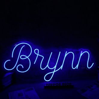 Bnynn Blue Neon Sign