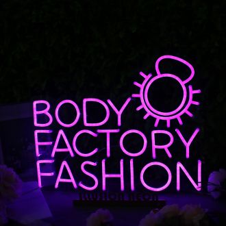 Body Factory Fashion Pink Neon Sign