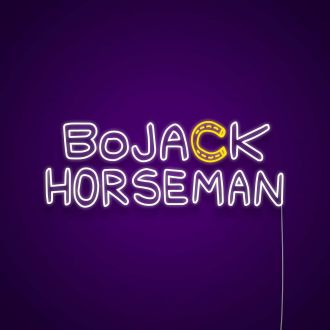 BoJack Horseman Neon Sign