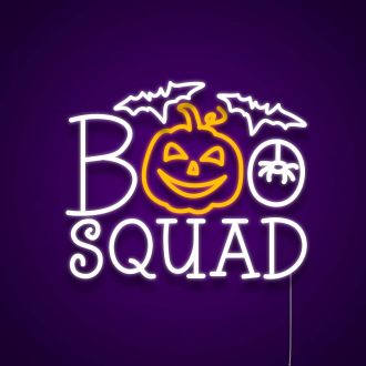 Boo Squad Neon Sign