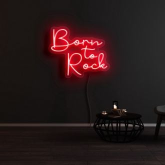 Born To Rock Neon Sign