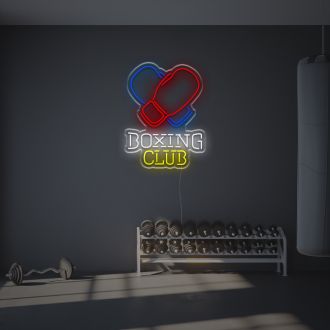 Boxing Club LED Neon Sign