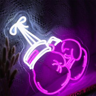 Boxing Sleeve Neon Sign