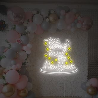 Bring In The New Year LED Neon Sign