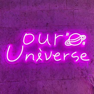 Bts Our Universe Neon Sign