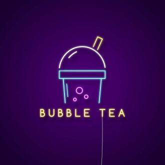 Bubble Milk Tea Neon Sign