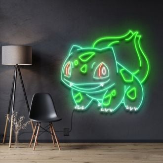 Bulbasaur Neon Sign
