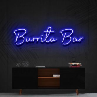 Burrito Bar Neon Sign