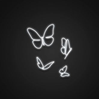Butterfly Wedding Neon Sign