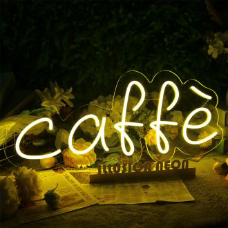 Caffe Neon Sign