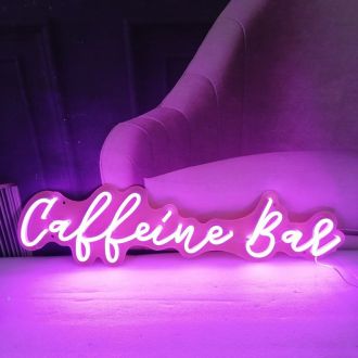 Caffeine Bar Neon Sign