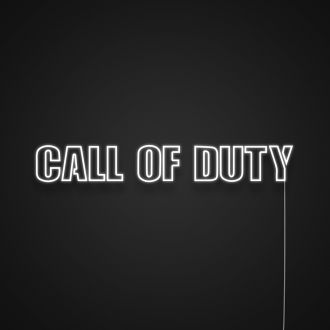 Call Of Duty Neon Sign