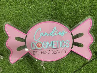 Candies Cosmetics Birthing Beauty LED Neon Sign