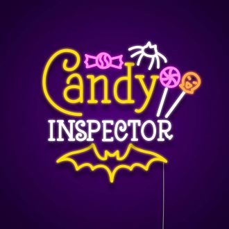 Candy Inspector Neon Sign