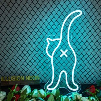 Cat Butt for Cat Lovers Neon Sign