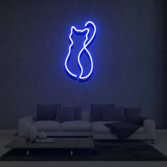 Cat Silhouette Neon Sign Lights Night Lamp Led Neon Sign Light For Home Party MG10230 