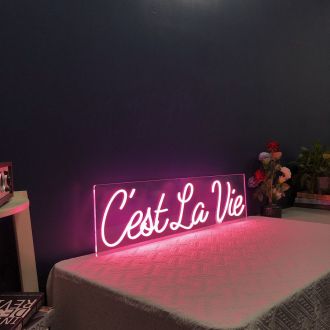 Cest La Vie French Neon Sign