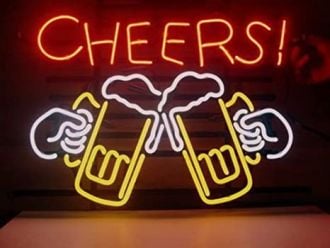 Cheers Beer Sign Led Neon Light