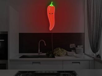 Chili Pepper Neon Sign