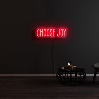 Choose Joy Neon Sign