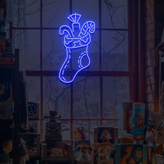 Christmas Gifts Sock Neon Sign Fashion Custom Neon Sign Lights Night Lamp Led Neon Sign Light For Home Party