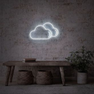 Clouds Neon Sign