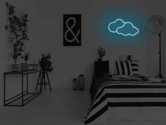 Clouds Neon Sign