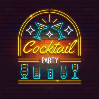 Cocktail Party Neon Sign