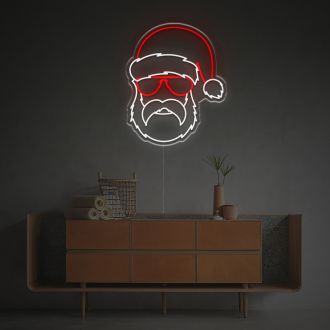 Cool Santa Claus LED Neon Sign