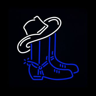 Cowboy boots Neon Sign
