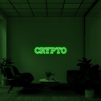 Crypto Neon Sign