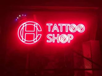 Custom Neon Sign Mini Tattoo
