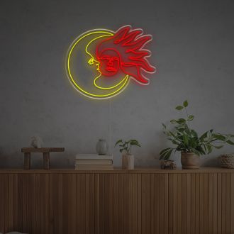 Day And Night Sun And Moon LED Neon Sign