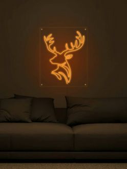 Deer Head Neon Sign