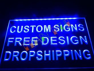 Design Your Own Bar Open Dropshipping LED Neon Sign