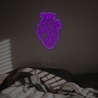 Detailed Heart LED Neon Sign
