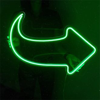 Direction Arrow LED Neon Sign