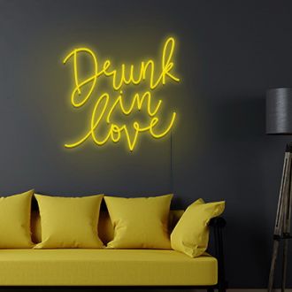 Drunk In Love Neon Sign
