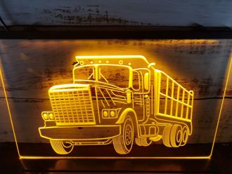 Dump Truck Car LED Neon Sign