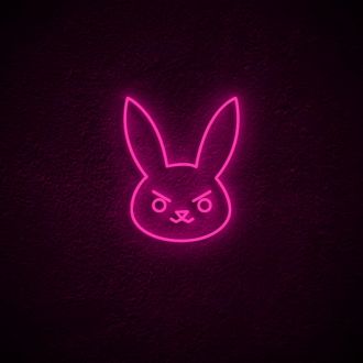 Dva Bunny Neon Sign