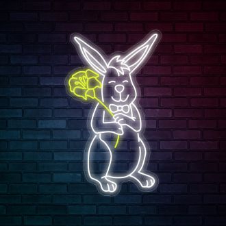 Easter Mascot Led Neon Sign