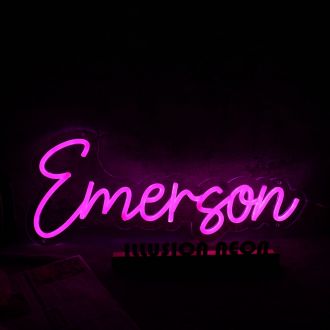 Emerson Pink Neon Sign