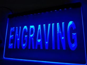 Engraving Services LED Neon Sign