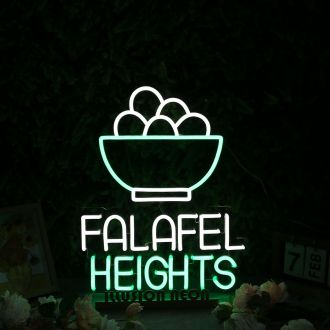 Falafel Heights Custom Neon Sign