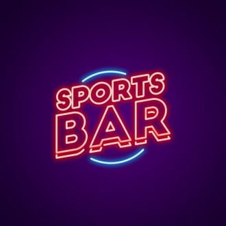 Famous Sports Bar Neon Sign