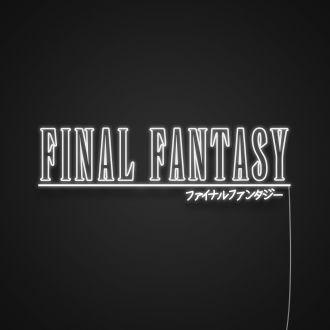 Final Fantasy Neon Sign