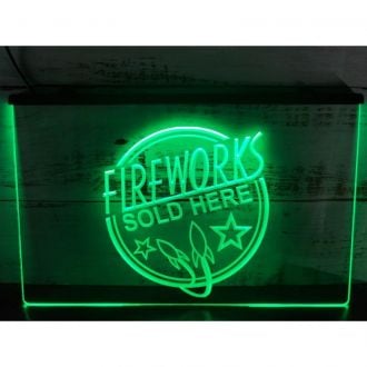 Fireworks Sold Heres LED Neon Sign